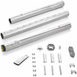 Somfy 2400673 - Kit De Motorisation Avec Moteur Altus 50 RTS Pour Volets Roulants RMS 2000 Radio RTS 30Nm Porte-fenêtre