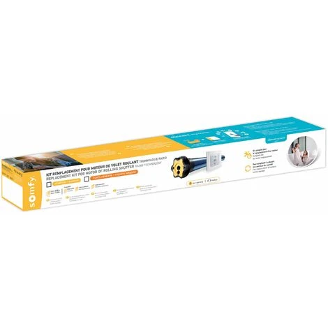 Somfy 1240389 - Kit De Remplacement Avec Moteur Altus RTS Pour Moteur Volet Roulant | Radio RTS | 20Nm | Porte-fenêtre 4 Somfy 1240389 - Kit De Remplacement Avec Moteur Altus RTS Pour Moteur Volet Roulant | Radio RTS | 20Nm | Porte-fenêtre – Image 2