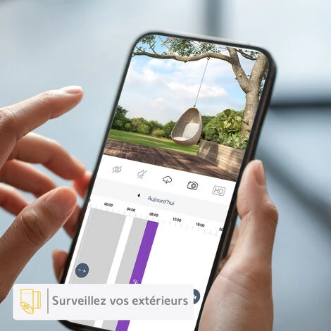 Somfy 1870471 - 2 Outdoor Camera Blanches, Caméras De Surveillance Extérieures Sans Fil | Sirène 110 DB | Branchement Possible Sur Un Luminaire Existant - Blanc 5 Somfy 1870471 - 2 Outdoor Camera Blanches, Caméras De Surveillance Extérieures Sans Fil | Sirène 110 DB | Branchement Possible Sur Un Luminaire Existant - Blanc – Image 3