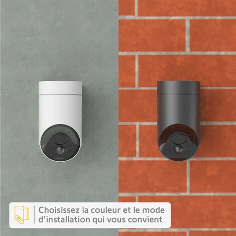 Somfy 1870471 - 2 Outdoor Camera Blanches, Caméras De Surveillance Extérieures Sans Fil | Sirène 110 DB | Branchement Possible Sur Un Luminaire Existant - Blanc 6 Somfy 1870471 - 2 Outdoor Camera Blanches, Caméras De Surveillance Extérieures Sans Fil | Sirène 110 DB | Branchement Possible Sur Un Luminaire Existant - Blanc – Image 4
