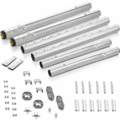 Somfy 1241507 - 2 Kits De Motorisations Avec Moteur Altus 50 RTS Pour Volets Roulants RMS 1000 Radio RTS 10Nm Fenêtre