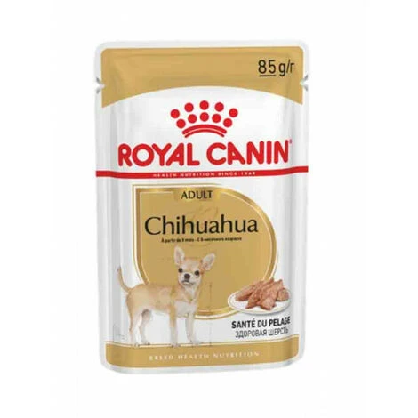ROYALCANIN Mousse Royal Canin Chihuahua Adulte - 12 Sachets Fraîcheur 85 G 3 ROYALCANIN Mousse Royal Canin Chihuahua Adulte - 12 Sachets Fraîcheur 85 G