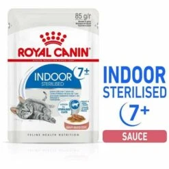 Patee Chat Royal Canin Indoor 7+ Sauce 12x85g -ROYAL CANIN Soldes Magasin 29411265 3