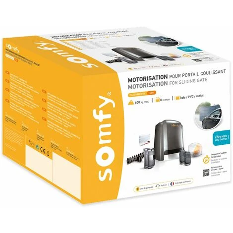 Somfy 2401406 - Motorisation Pour Portail Coulissant Slidymoove 600 | Avec 2 Télécommandes Keypop, 4 Mètres De Crémaillère, 1 Batterie De Secours, 1 Feu Clignotant Et 2 Cellules Photoélectriques 4 Somfy 2401406 - Motorisation Pour Portail Coulissant Slidymoove 600 | Avec 2 Télécommandes Keypop, 4 Mètres De Crémaillère, 1 Batterie De Secours, 1 Feu Clignotant Et 2 Cellules Photoélectriques – Image 2