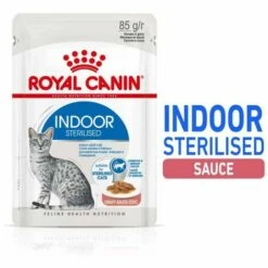 Patee Chat Royal Canin Indoor Sauce 12x85g -ROYAL CANIN Soldes Magasin 30349049 3