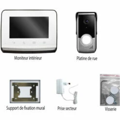 Somfy 1870996 - Visiophone V®350, Avec Ecran 7 Pouces Vision Nocturne Caméra Grand Angle Mémoire D'images Pour Contrôler Jusqu'à 5 équipements Motorisés RTS Installation Facile 8 Somfy 1870996 - Visiophone V®350, Avec Ecran 7 Pouces Vision Nocturne Caméra Grand Angle Mémoire D'images Pour Contrôler Jusqu'à 5 équipements Motorisés RTS Installation Facile -ROYAL CANIN Soldes Magasin 53646037 3