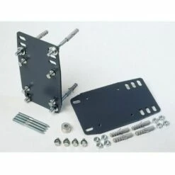 Somfy 2400485 - Plaques De Fixation Pour Piliers De Portail Battant Irréguliers Comp...