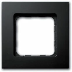 Somfy 9015023 - Cadre Noir Mat Pour Commande Murale Smoove - Noir