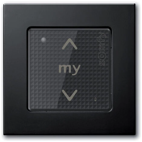 Somfy 9015023 - Cadre Noir Mat Pour Commande Murale Smoove - Noir 4 Somfy 9015023 - Cadre Noir Mat Pour Commande Murale Smoove - Noir – Image 2